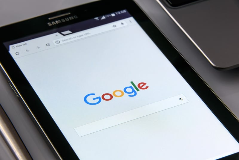 google sur votre smartphone
